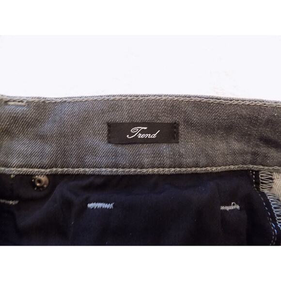 Versace Collection gray straight leg jeans womens size 34 - Picture 7 of 9